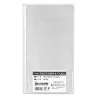 伊藤忠リーテイルリンク OPP袋（テープなし） 長形3号封筒サイズ 透明