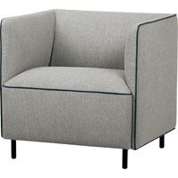 組立設置込】プラス S1 アームチェア ミディアムグレー RS-S11S 1脚