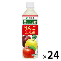 伊藤園 ニッポンエール りんご三兄弟 長野県産 400g 1箱（24本入