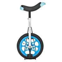 ゼット体育器具 エアータイヤ一輪車 16インチ ホワイト／ブルー ZR621