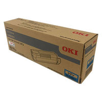 沖データ（OKI） 純正トナー TNR-C4KC3 シアン 小容量 1個 - アスクル