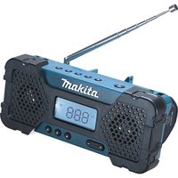 マキタ 充電式ラジオ makita MR051 AM/FMラジオ フック付き