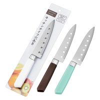 エコー金属 ナチュラルカラーキッチナイフ(穴あき) 0347-481 1箱(12個