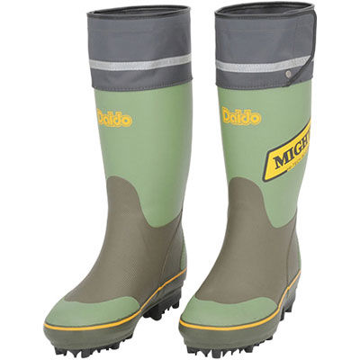 大同石油 マイティブーツNSワイド スパイク底 サイズLL 20A-LL（直送品