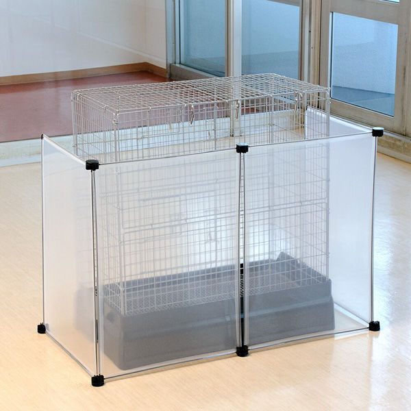 三晃商会 イージーホーム 80 ハイ(81×50.5×84cm) 汚れ防止フェンス付き