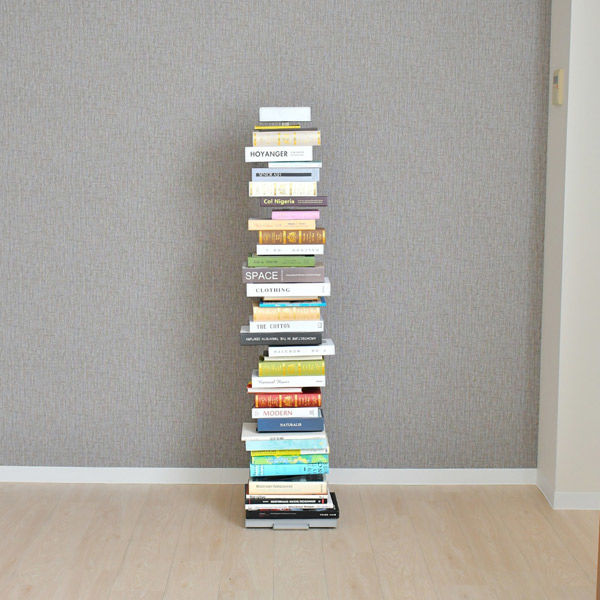 足立製作所 Tsum dock ブックタワー【隠しキャスター付・プレミアム10