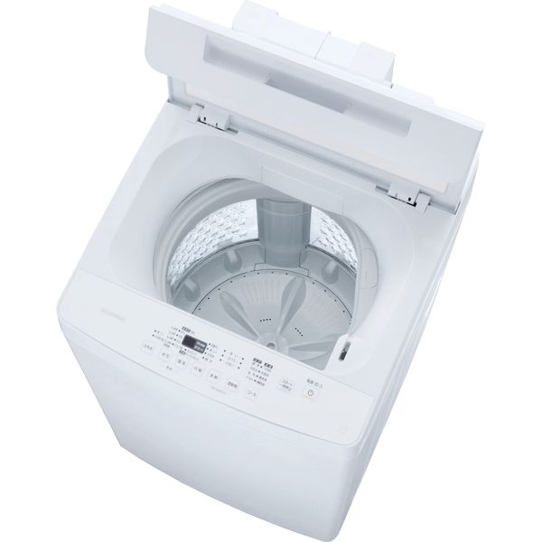 アイリスオーヤマ 全自動洗濯機 8.0kg洗剤自動投入 インバーター無 IAW