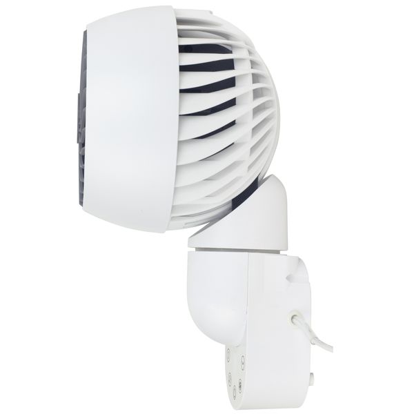 YAMAZEN 15cm 壁掛けサーキュレーター 上下・左右首振り リモコン式 お