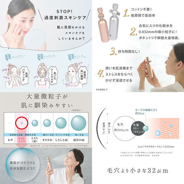 大河商事 リッチミストガン 化粧水噴霧 20ml マイクロミスト 0