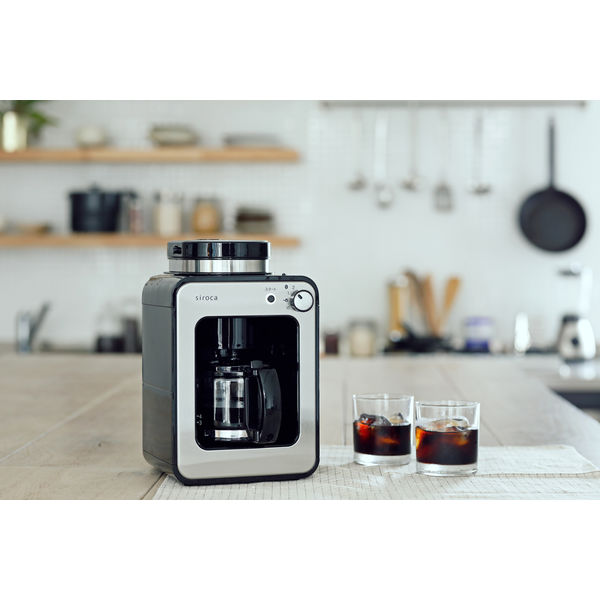 シロカ siroca 全自動コーヒーメーカー SC-A211 1台 - アスクル