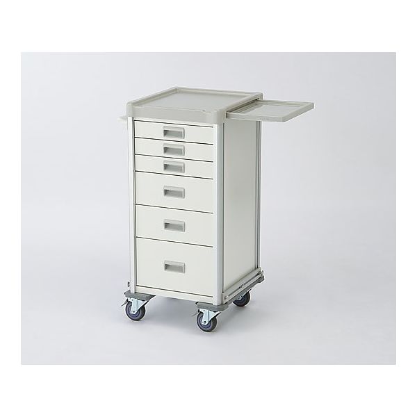 アズワン 麻酔カート(LUXE) 引出し6段(浅3・中2・深1) NC3706 1台 8