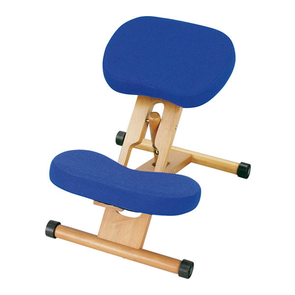 宮武製作所 プロポーションチェア ブルー （直送品） - アスクル