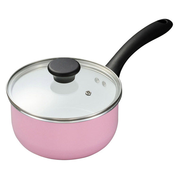 京セラ 片手鍋 18cm ピンク CN-G18B-WPK 1個 - アスクル