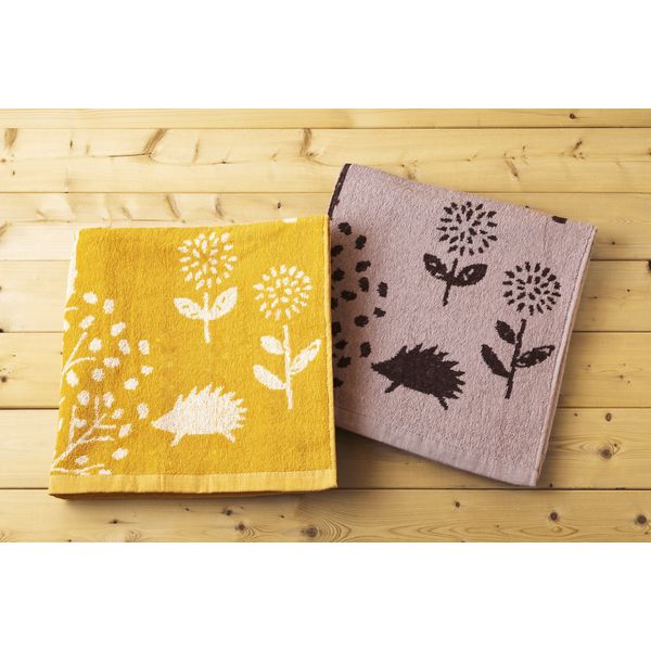 小杉善 北欧調ジャガードバスタオル （ノーザン）2色8枚組 SV-6513-2