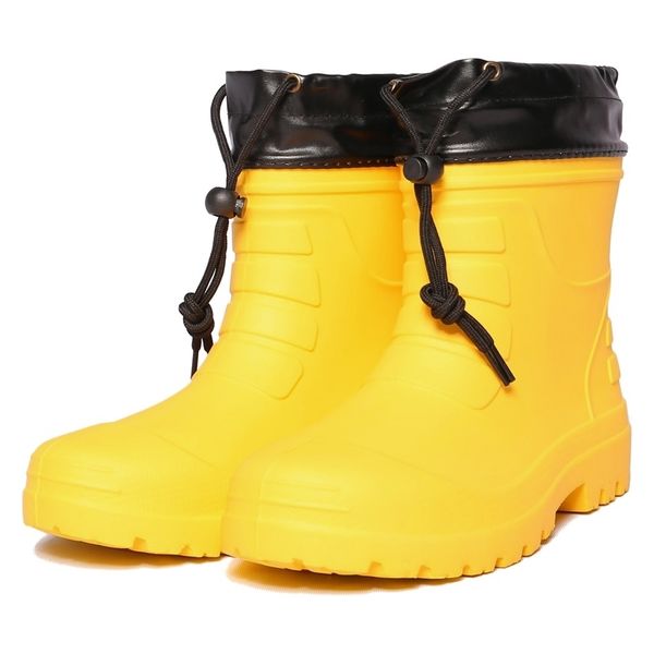 ZIPLOA EHB-891 ハイブリッドEVAショートブーツ SS イエロー