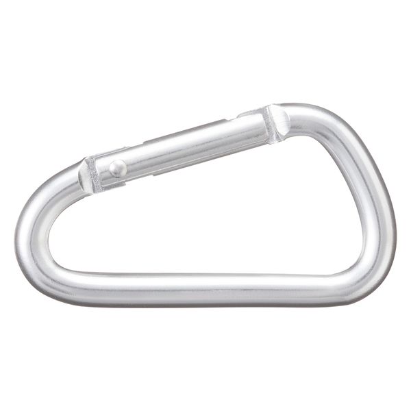 現場のチカラ アスクル限定 カラビナ シルバー 縦50mm×線径5mm 1セット