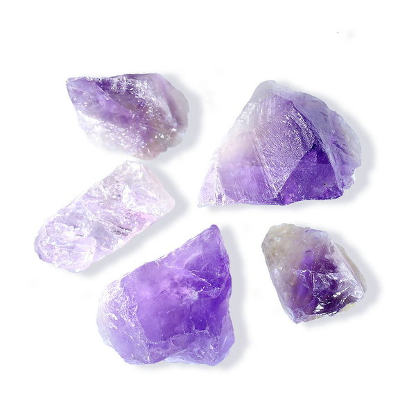 リーフ 形状お任せ アメジスト(紫水晶) 100g 809061 1個（直送品