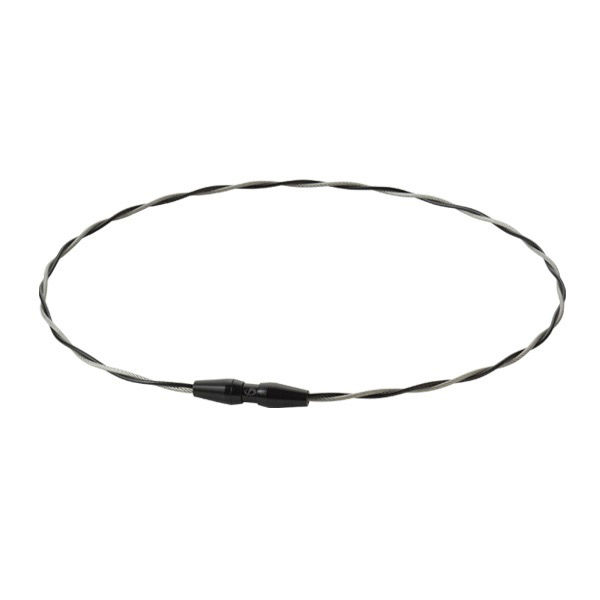 phiten(ファイテン) RAKUWAネック ワイヤーEXトルネード 50cm ブラック