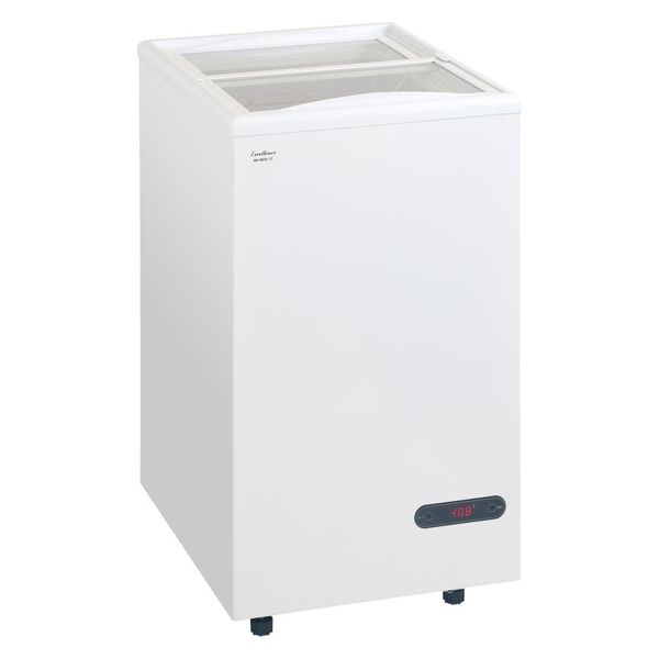 三ツ星貿易 【軒先渡し】スライド式アイスクリーム用フリーザー 62L MS