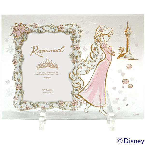 アートプリントジャパン ディズニーグラスフレーム/ラプンツェル