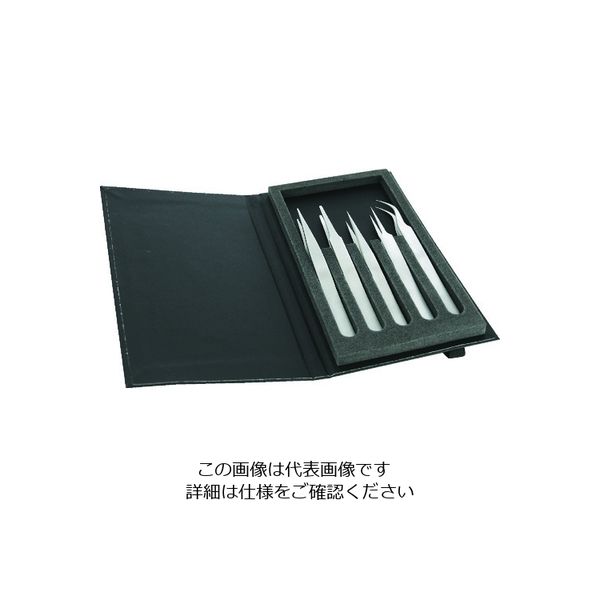 IDEAL-TEK idealtek 耐酸耐磁ステンレスピンセット 組セット K5HP-SA