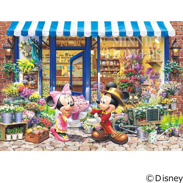 テンヨー ディズニー ジグソーパズル 1000ピース 世界最小 ミニーの