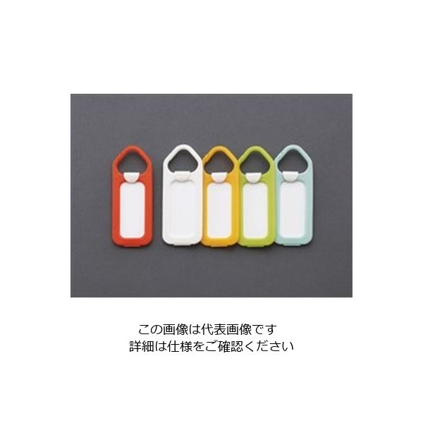 エスコ 26x68mm ネームタグ(5個) EA956VA-19 1セット(200個:5個×40