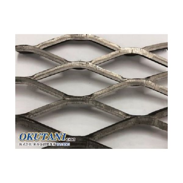 奥谷金網製作所 OKUTANI 鉄エキスパンドメタル XGー22 914×1829 EX-SS