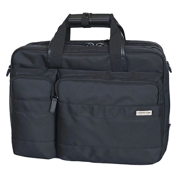 スワン SAXON 2wayマチ拡張 ビジネスバッグ 5201 ブラック 1個（直送品