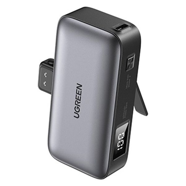 UGREEN モバイルバッテリー 5000mAh USB タイプC コネクター内蔵