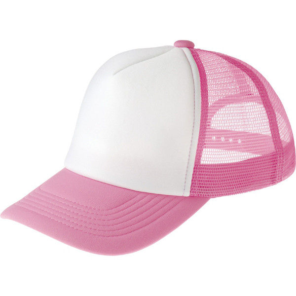 アーテック イベントメッシュキャップ ピンク×ホワイト 39704 1セット