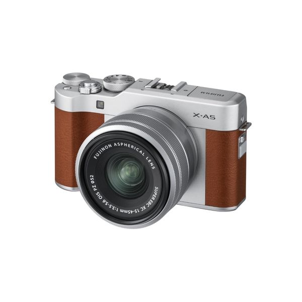富士フイルム ミラーレス一眼 X-A5LK-BW ブラウン FUJIFILM X-A5