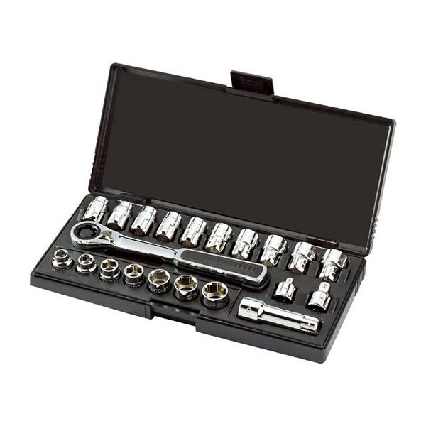 Apex Tool Group 21pcs 3/8貫通ラチェットソケットセット RS-09134 1