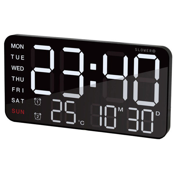 TRI LED CLOCK Cielo 置き掛け兼用 LEDクロック シエロ SLW366 1台