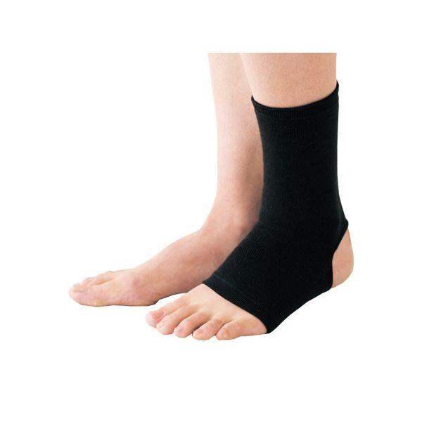 D&M 中圧迫サポーター(足首) #521 ブラック S 1個 62-0871-76（直送品