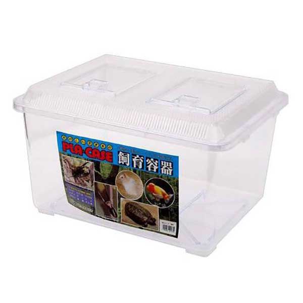 鈴木製作所 飼育容器 特大 クリア(幅43×奥行き34×高さ26cm) プラケース