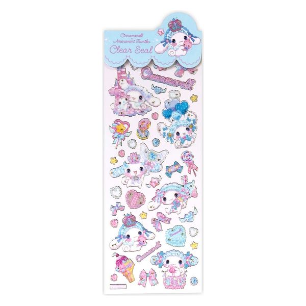 クローズ・ピン 飴ノ森ふみか ふち箔クリアシール シナモロール