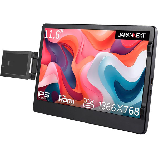 JAPANNEXT 11.6インチ ノートPC装着型モバイルモニター JN-MDO-IPS116
