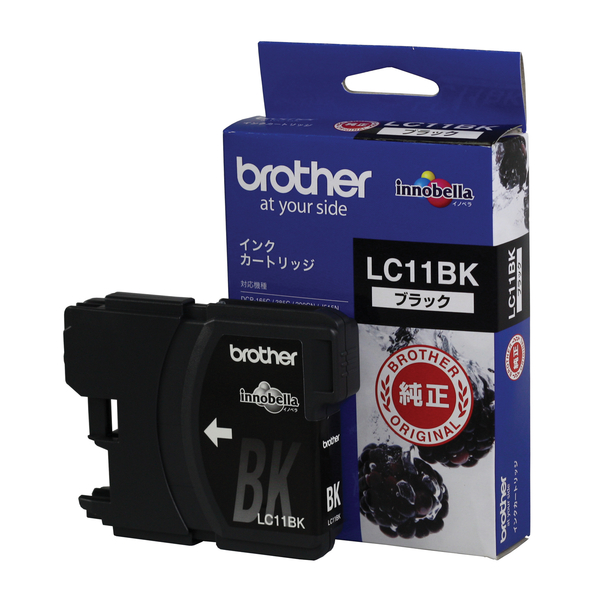 ブラザー（brother） 純正インク LC11BK ブラック - アスクル