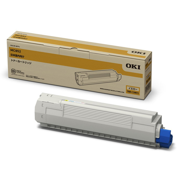 沖データ（OKI） 純正トナー TNR-C3MY1 イエロー 1個 - アスクル