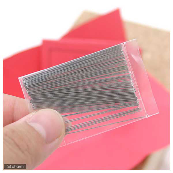 志賀昆蟲普及社 志賀昆虫 0号 100本 有頭シガ昆虫針 標本針 標本