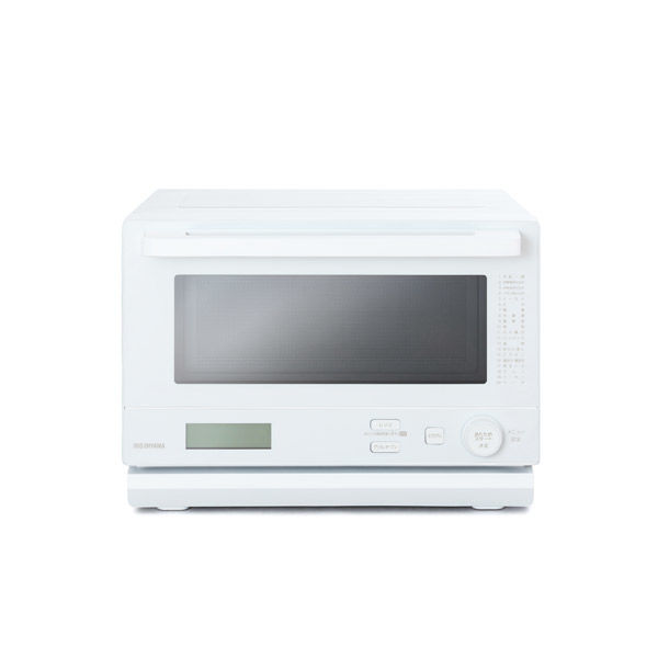 アイリスオーヤマ スチームオーブンレンジ 18L MO-F1808-CW 1台 - アスクル