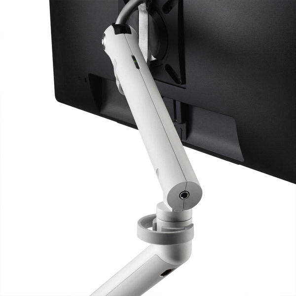 CBS フロースプリング方式 モニターアーム 1台用 ホワイト CBS Flo