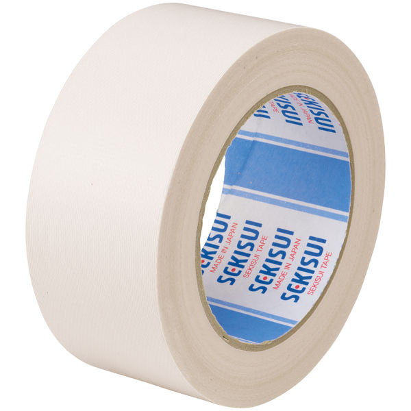 ガムテープ】 カラー布テープ No.600V 0.22mm厚 幅50mm×長さ25m 白