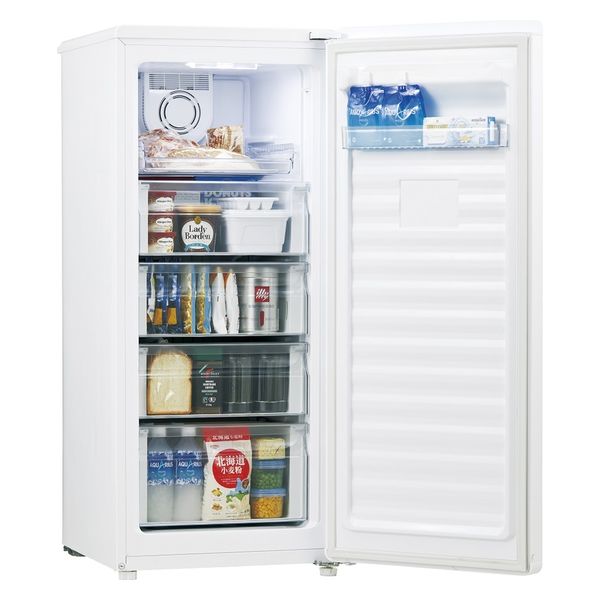 軒先渡し】ハイアール 138L 前開き式冷凍庫 ファン式 JF-NUF138D 1台