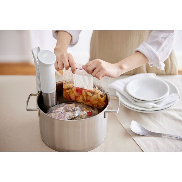 アイリスオーヤマ 低温調理器 LTC-04-W オフホワイト 1台（直送品