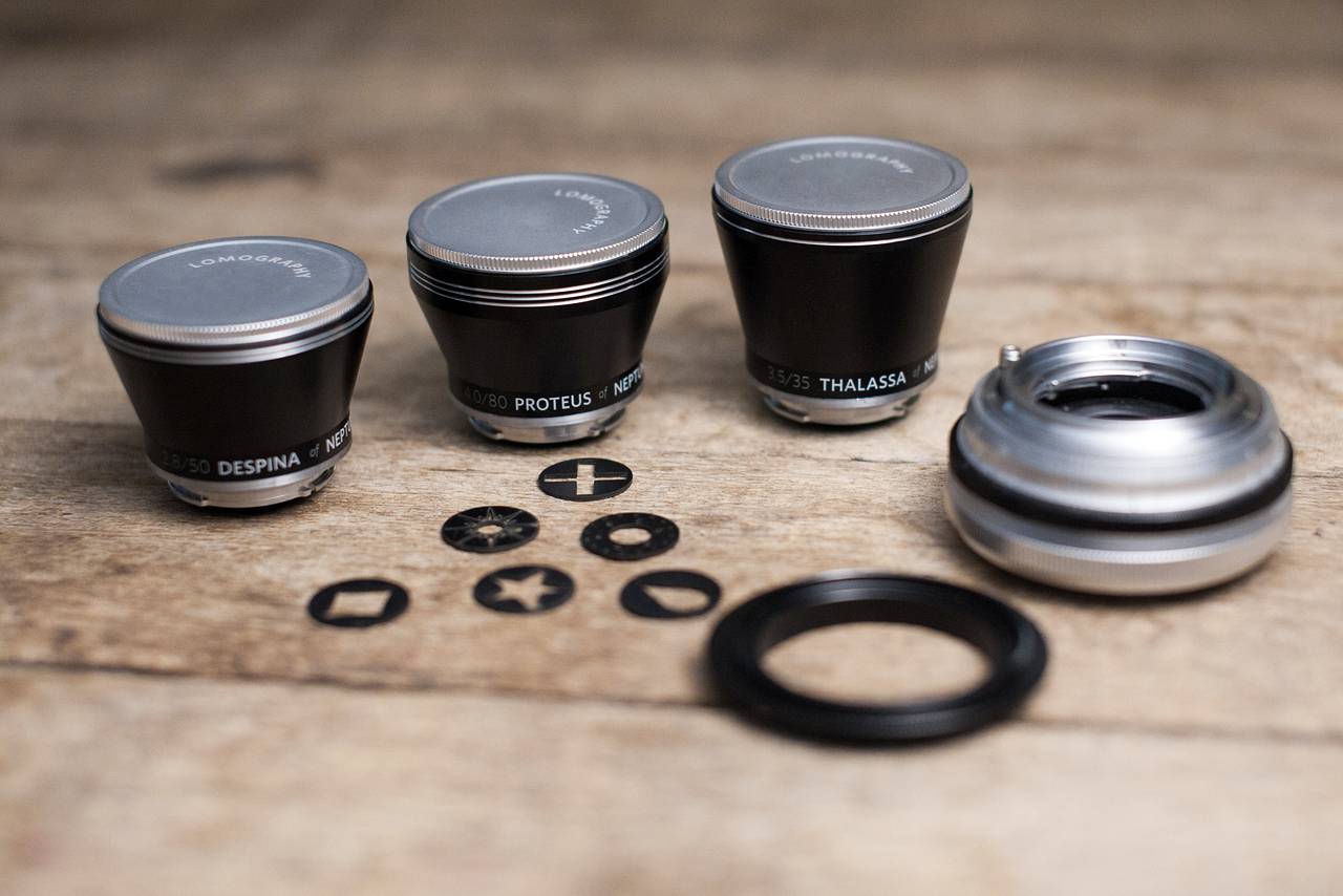 Neptune Convertible Art Lens System Black Canon EF – Lomography