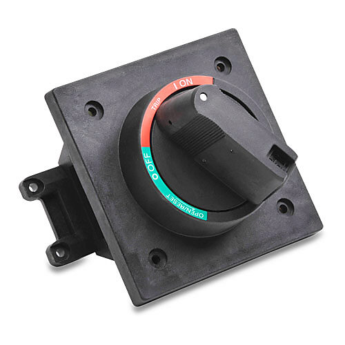 rotary Handle: selector, black, for Fuji Electric 250A frame MCCBs