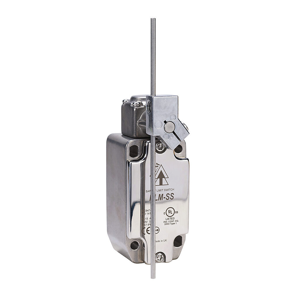 Safety Limit Switch: side rotary adjustable stainless steel rod