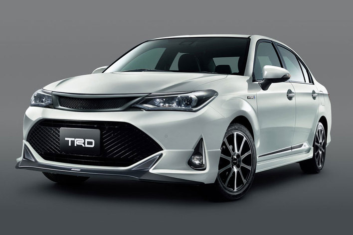 TRDパーツでトヨタ 新型「カローラ フィールダー／アクシオ」が